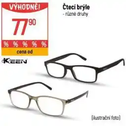 Globus Čtecí brýle nabídka