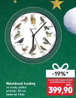 Kaufland NÁSTĚNNÉ HODINY nabídka
