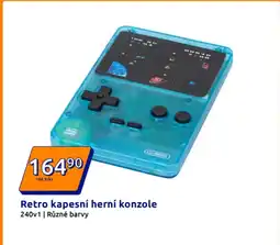 Action Retro kapesní herní konzole nabídka