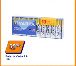 Action Baterie Varta AA nabídka