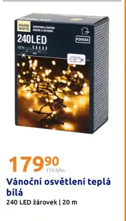 Action Vánoční osvětlení teplá bílá nabídka