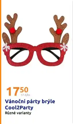 Action Vánoční párty brýle Cool2Party nabídka