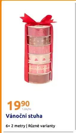 Action Vánoční stuha nabídka