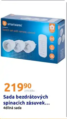 Action Sada bezdrátových spínacích zásuvek nabídka