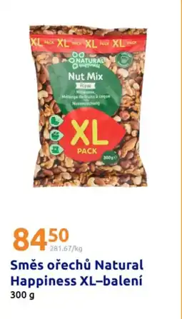Action Směs ořechů Natural Happiness XL-balení nabídka