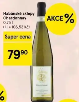 Tesco Habánské sklepy Chardonnay nabídka