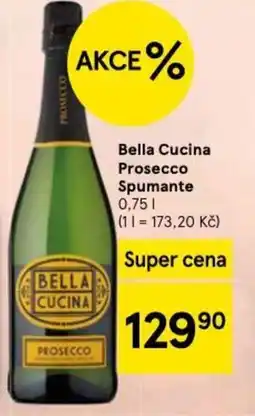 Tesco Bella Cucina Prosecco Spumante nabídka