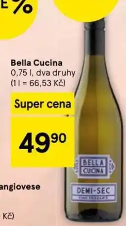 Tesco Bella Cucina nabídka