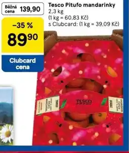 Tesco Tesco Pitufo mandarinky nabídka