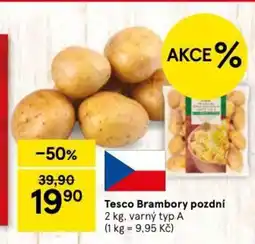 Tesco Tesco Brambory pozdní nabídka