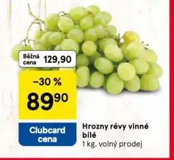 Tesco Hrozny révy vinné bílé nabídka