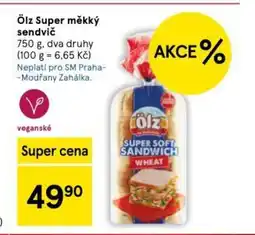 Tesco Ölz Super měkký sendvič nabídka