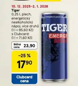 Tesco Tiger nabídka