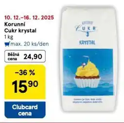 Tesco Korunní Cukr krystal nabídka