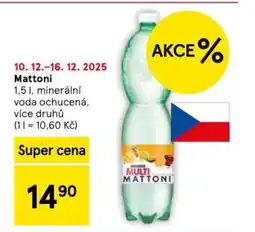 Tesco Mattoni nabídka
