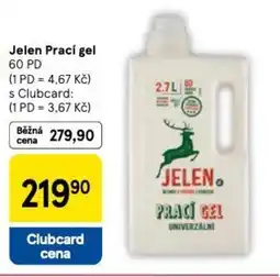 Tesco Jelen Prací gel nabídka