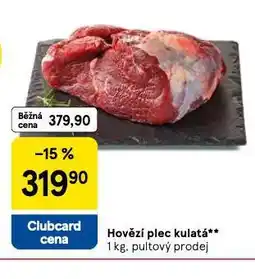Tesco Hovězí plec kulatá nabídka