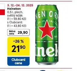 Tesco Heineken nabídka