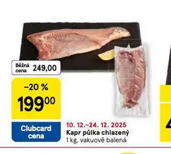 Kapr půlka chlazený