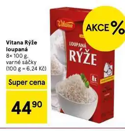 Tesco Vitana rýže loupaná nabídka