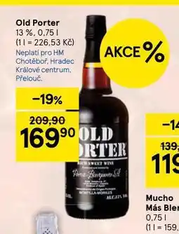 Tesco Old porter nabídka