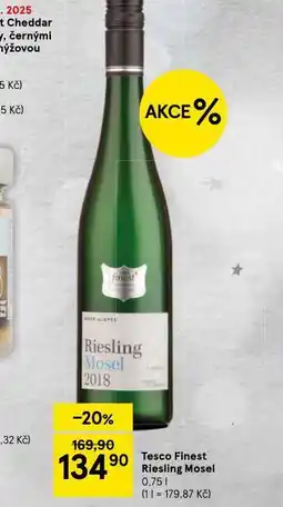 Tesco Tesco finest riesling mosel nabídka