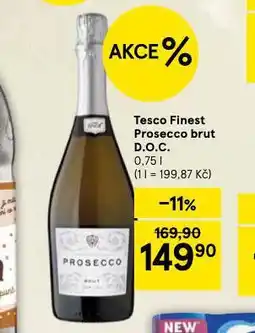 Tesco Tesco finest prosecco brut nabídka