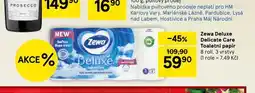 Tesco Zewa deluxe delicate care toaletní papír nabídka