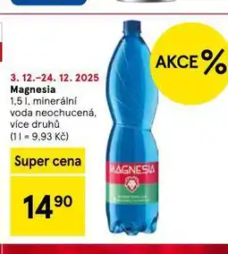 Tesco Magnesia nabídka