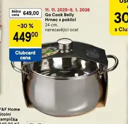 Tesco Hrnec s poklicí 24 cm nabídka