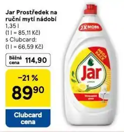 Tesco Jar Prostředek na ruční mytí nádobí nabídka