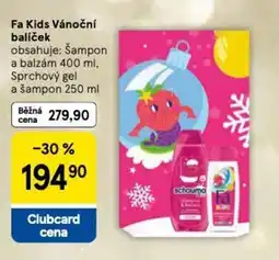 Tesco Fa Kids Vánoční balíček nabídka