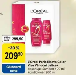 Tesco L'Oréal Paris Elseve Color Vive Vánoční balíček nabídka