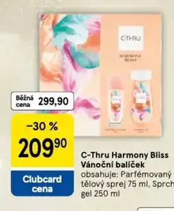 Tesco C-Thru Harmony Bliss Vánoční balíček nabídka