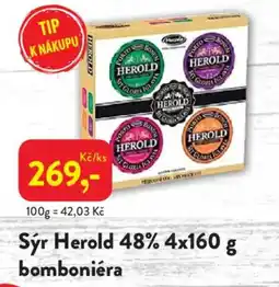 MP Krásno Sýr Herold 48% bomboniéra nabídka