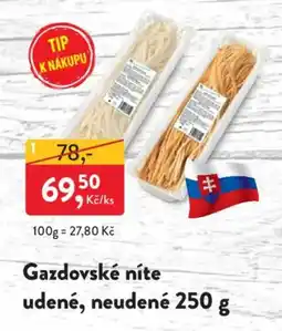 MP Krásno Gazdovské níte udené, neudené nabídka