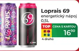 Tamda Foods Loprais 69 energetický nápoj nabídka