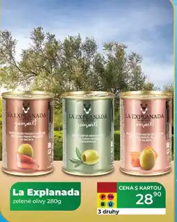 Tamda Foods La Explanada zelené olivy nabídka