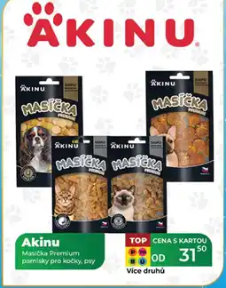 Tamda Foods Akinu Masička Premium pamlsky pro kočky, psy nabídka