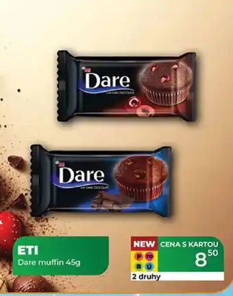 Tamda Foods ETI Dare muffin nabídka