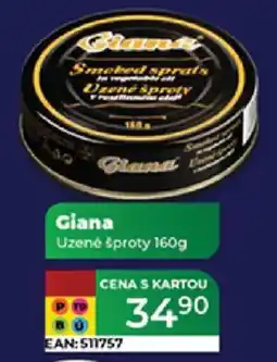 Tamda Foods Giana Uzené šproty nabídka