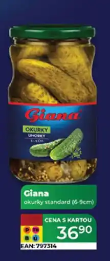 Tamda Foods Giana okurky standard (6-9cm) nabídka