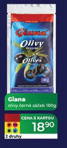 Tamda Foods Giana olivy černé sáček nabídka