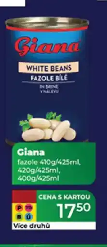 Tamda Foods Giana fazole nabídka