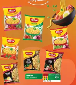 Tamda Foods REEVA inst. nudle nabídka