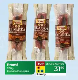 Tamda Foods Prantl klobása Dunajská nabídka