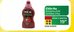 Tamda Foods Chin-Su Sriracha chilli omáčka nabídka