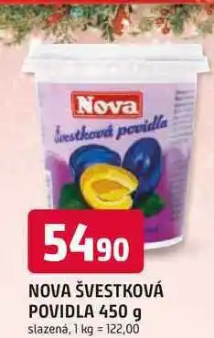 Trefa NOVA ŠVESTKOVÁ POVIDLA 450 g slazená nabídka