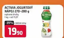 Trefa ACTIVIA JOGURTOVÝ NÁPOJ 270-280 g nabídka