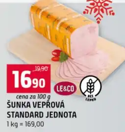 Terno Šunka vepřová standard jednota nabídka